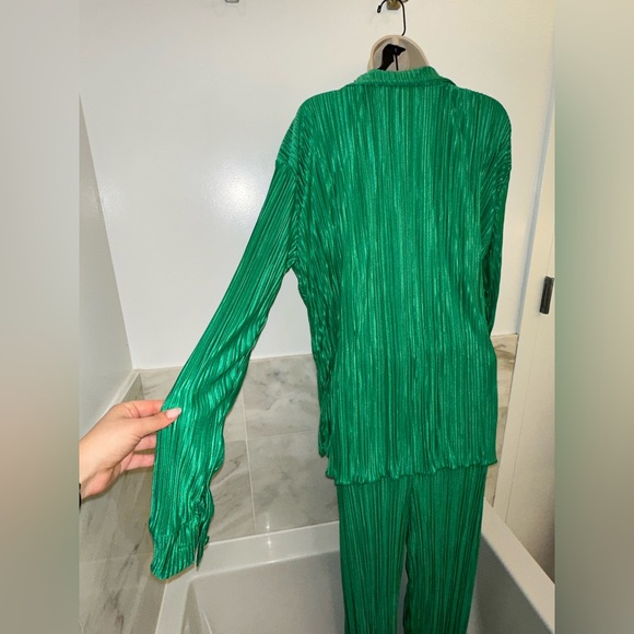 Y2k 90s Inspired 2 Pcs Pleated Set - Picture 7 of 13